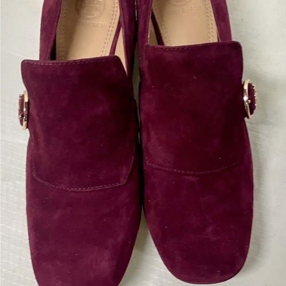 Tory Burch Tess suede block heels in Great Condition - Picture 4 of 11